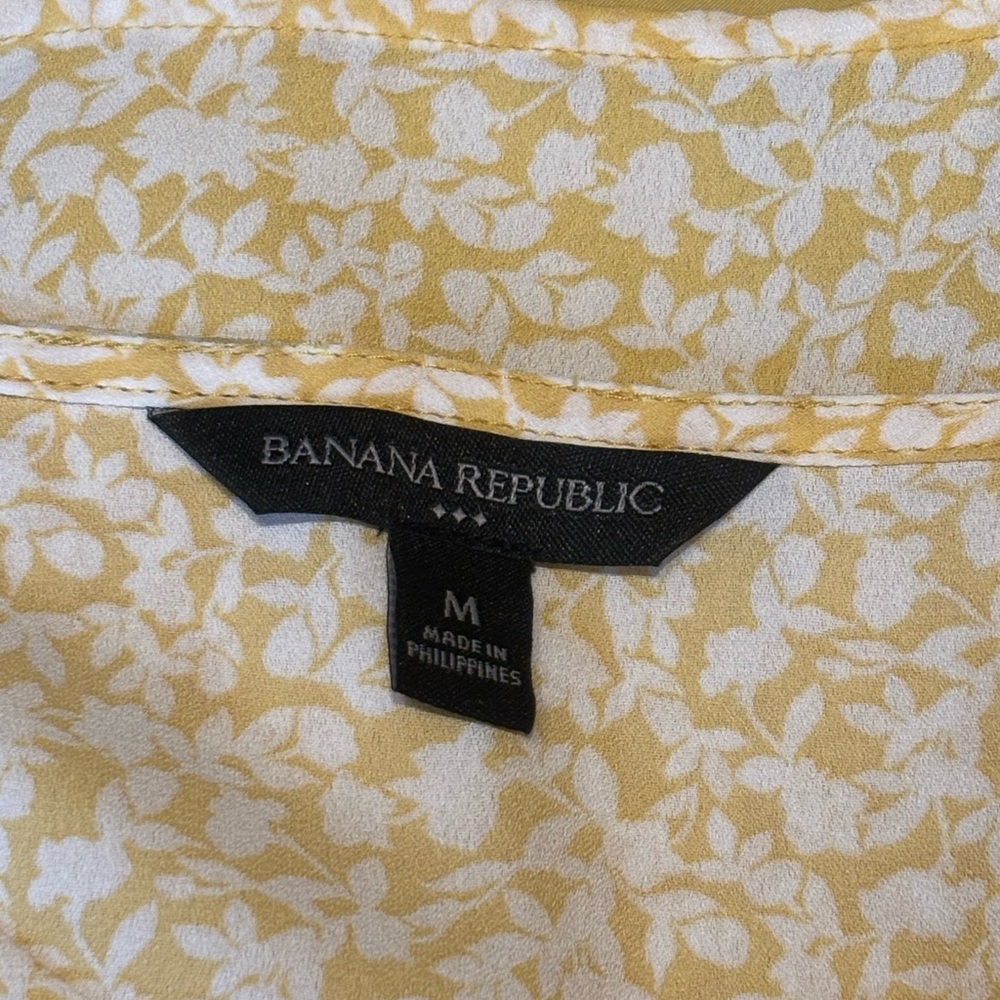 Banana Republic | Yellow Floral Classic Camisole - Picture 5 of 5